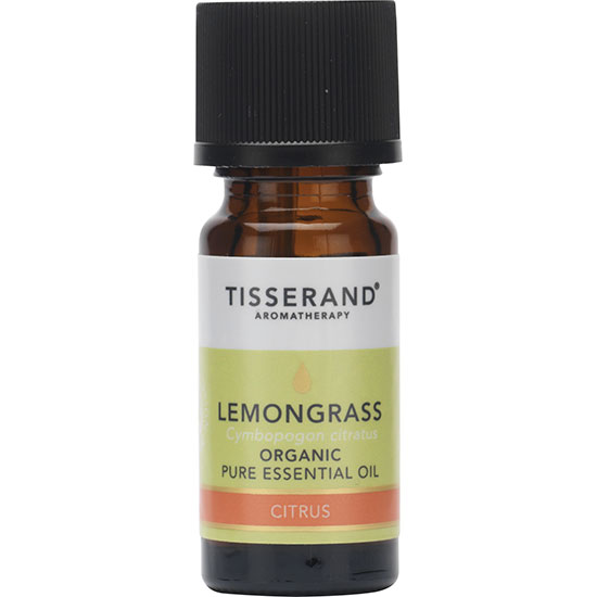 Tisserand Aromatherapy Lemongrass Organic Pure Essential Oil 9ml