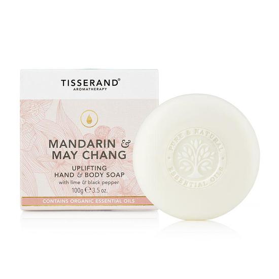 Tisserand Aromatherapy Mandarin & May Chang Uplifting Hand & Body Soap 100ml