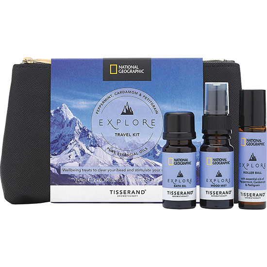 Tisserand Aromatherapy National Geographic Explore Travel Kit