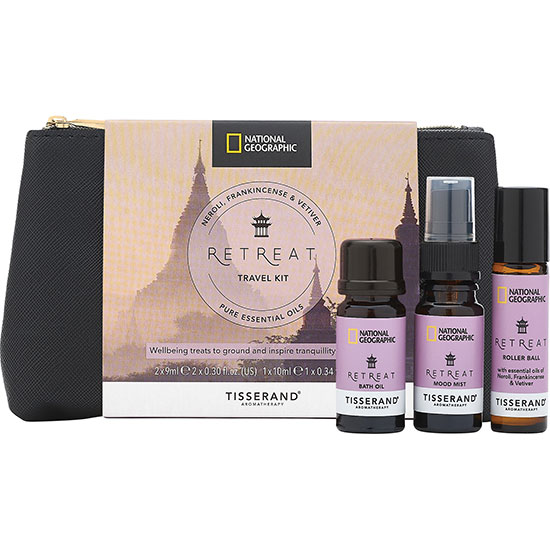 Tisserand Aromatherapy National Geographic Retreat Travel Kit