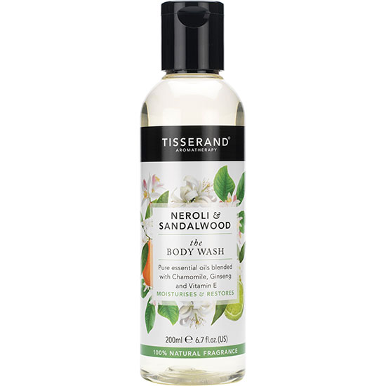 Tisserand Aromatherapy Neroli & Sandalwood Body Wash 200ml
