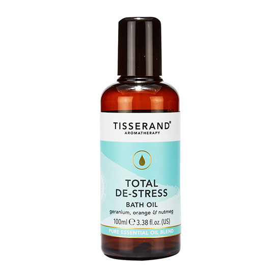 Tisserand Aromatherapy Total De Stress Bath Oil 100ml
