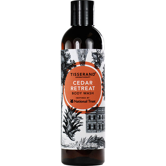 Tisserand Aromatherapy Inspired By National Trust Cedar Retreat Body Wash 250ml
