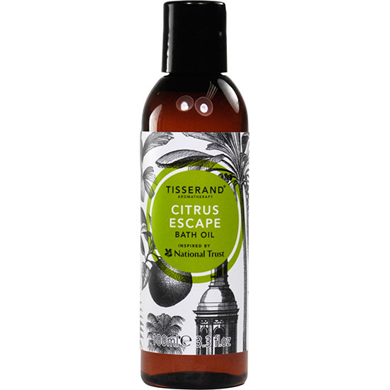 Tisserand Aromatherapy Inspired By National Trust Citrus Escape Bath Oil 100ml