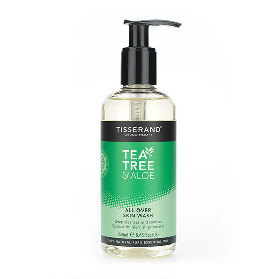 Tisserand Aromatherapy Tea Tree & Aloe All Over Skin Wash 250ml