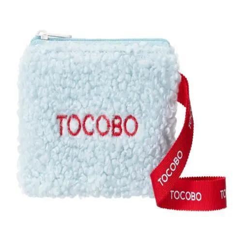 TOCOBO Light Blue Fur Pouch