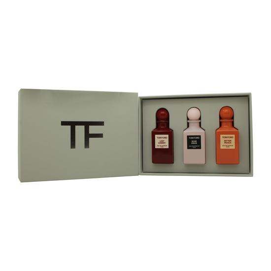 Tom Ford Mini Decanter Gift Set 3 x 12ml: Rose Prick + Lost Cherry + Bitter Peach