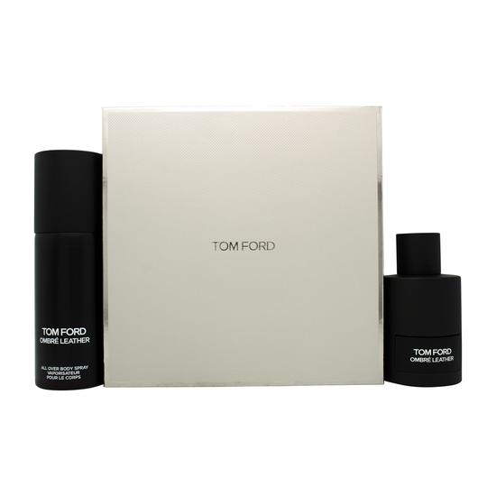 Tom Ford Ombre Leather Gift Set 100ml Eau De Parfum + 150ml Body Spray