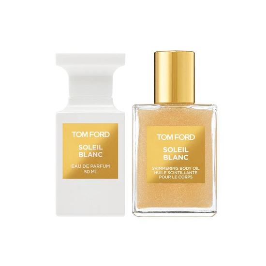 Tom Ford Soleil Blanc Gift Set Eau De Parfum 50ml & Shimmering Body Oil 45ml
