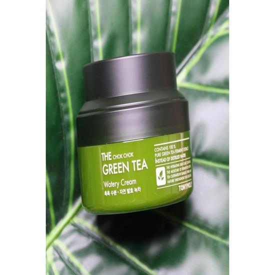 Tony Moly The Chok Chok Green Tea Watery Cream 60ml Green