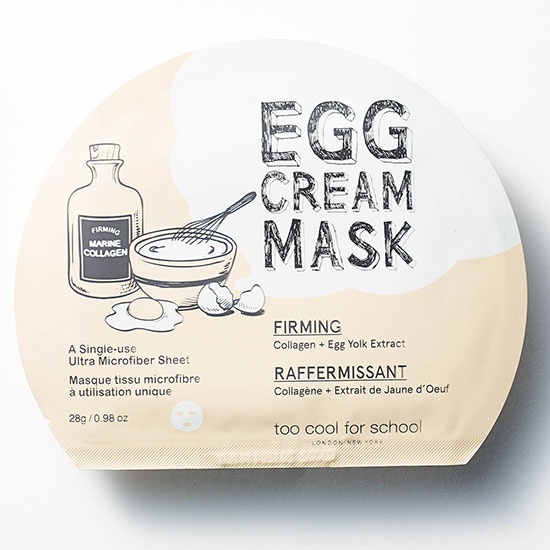 Too Cool For School Egg Cream Firming Mask