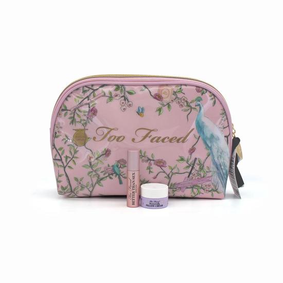 Too Faced Pink Peacock Mini Cosmetics Set Sales Offers