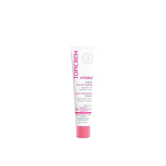 Topicrem Hydra+ Light Moisturising Radiance Cream 40ml