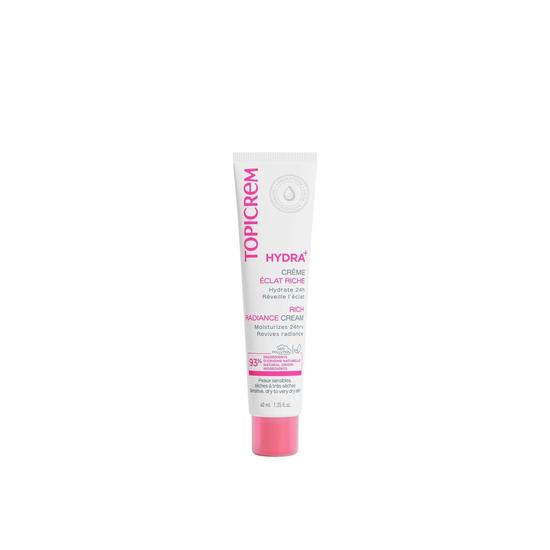 Topicrem Hydra+ Rich Moisturising Radiance Cream 40ml