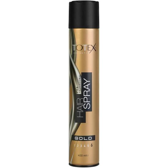Totex Cosmetic Gold 6 Professional Hairspray 400ml