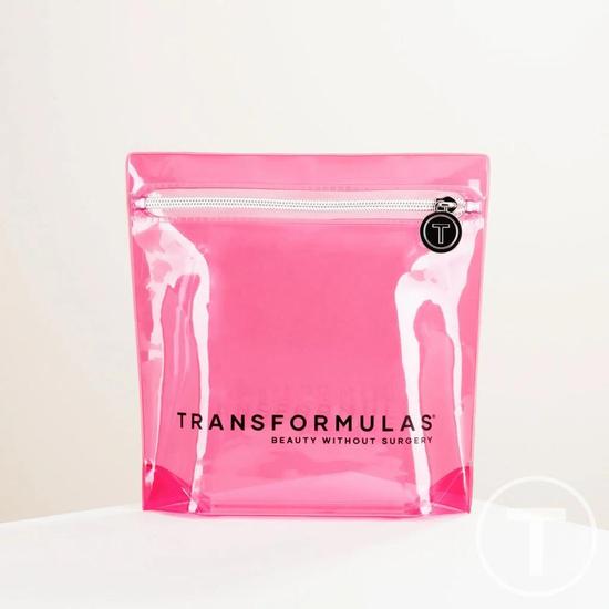 Transformulas Vibrant Pink Beauty Travel Bag