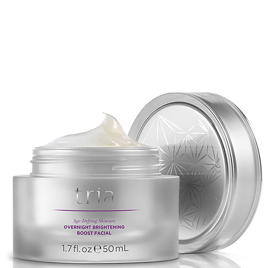 Tria Beauty Age Defying Skin Care Overnight Brightening Boost Facial Mask