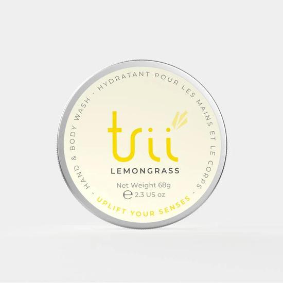 trii Lemongrass Hand & Body Wash Bar