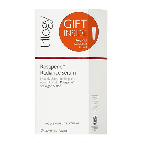 Trilogy Rosapene Radiance Serum With BONUS Vital Moisturiser 30ml