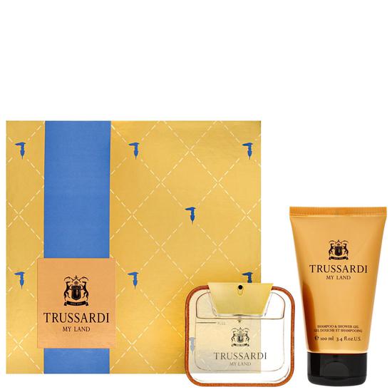 Trussardi My Land Eau De Toilette Spray Gift Set 50ml