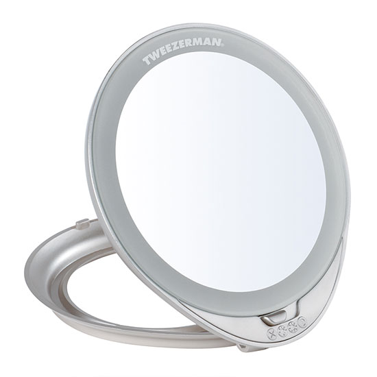 Tweezerman Adjustable Lighted Mirror