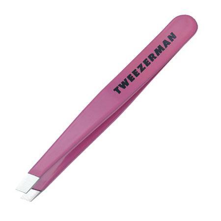 Tweezerman Mini Slant Tweezer Flamingo Pink