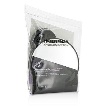 Tweezerman TweezerMate 10x Lighted Mirror Studio Collection -