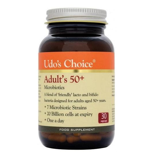 Udo's Choice Adult 50+ Blend Microbiotics Vegicaps 30 Vegicaps