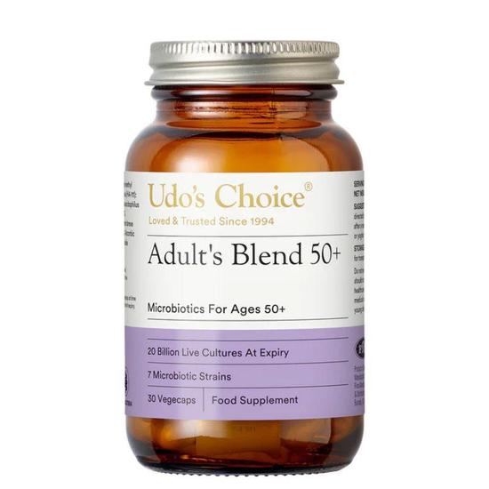 Udo's Choice Adult 50+ Blend Microbiotics Vegicaps 30 Vegicaps