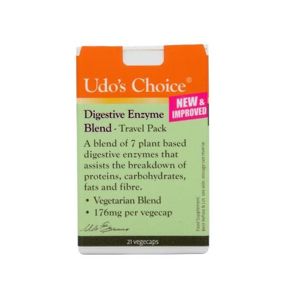 Udo's Choice Digestive Enzyme Blend Travel Pack 21