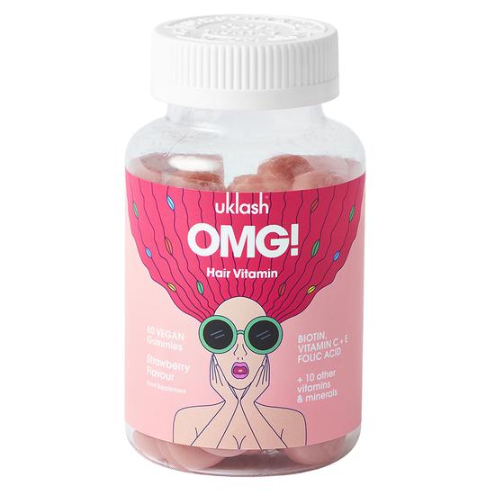 Uklash Omg! Hair Vitamins For Fuller, Thicker & Healthier Hair