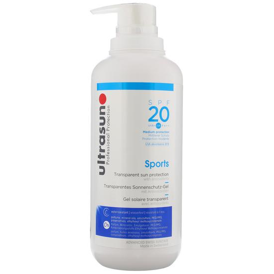 Ultrasun Transparent Sun Protection Sports Gel