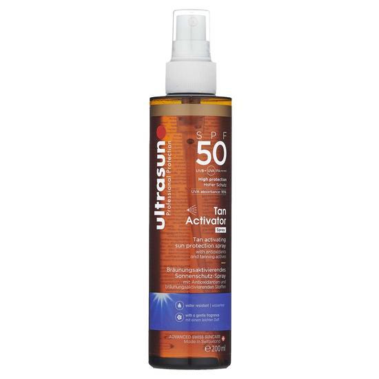 Ultrasun Body Tan Activator SPF 50 Spray
