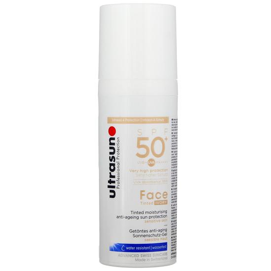 Ultrasun Face Tinted SPF 50+ Ivory 50ml