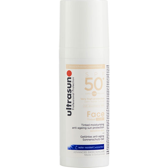 ultrasun 50 face tinted