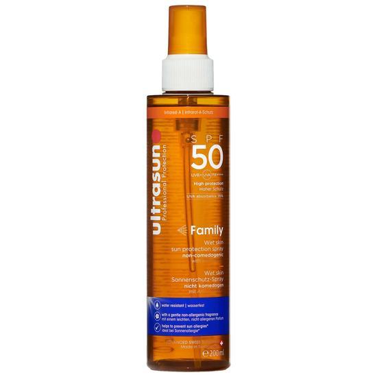 Ultrasun Family Wet Skin Spray SPF 50