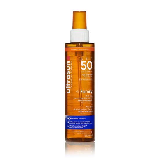 Ultrasun Family Wet Skin Spray SPF 50 200ml