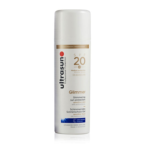 Ultrasun Sensitive Medium SPF20 Glimmer Formula