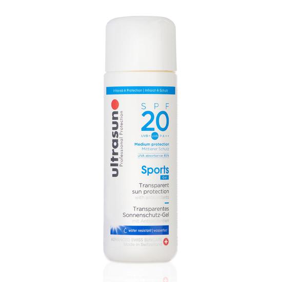 Ultrasun Sports SPF 20 Clear Gel 100ml