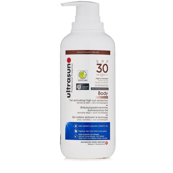 Ultrasun Tan Activator For Body SPF 30 400ml