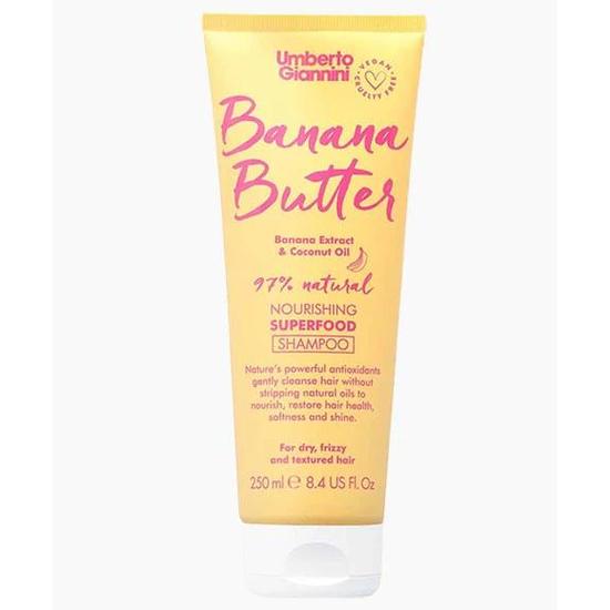 Umberto Giannini Banana Butter Coconut Oil Nourishing Superfood Shampoo