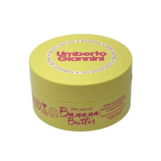 Umberto Giannini Banana Butter Repair & Restore Leave-In Conditioning Styling