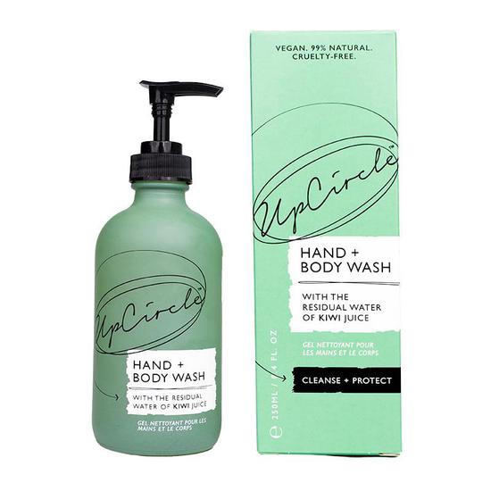 UpCircle Beauty Hand + Body Wash With Lemongrass & Kiwi Water 250ml