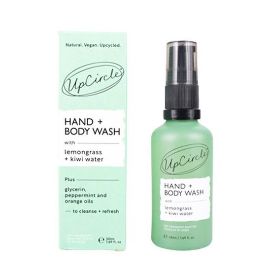 UpCircle Beauty Hand + Body Wash With Lemongrass & Kiwi Water 50ml