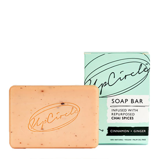 UpCircle Beauty Cinnamon & Ginger Chai Soap Bar 100g