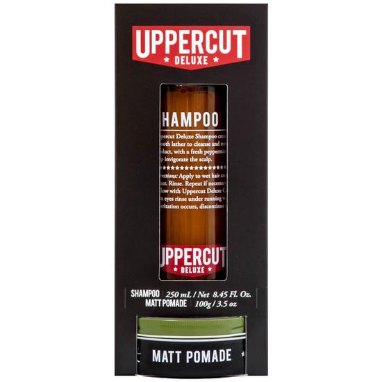 Uppercut Deluxe Shampoo & Matte Pomade Duo