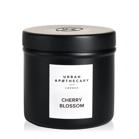 Urban Apothecary London Cherry Blossom Luxury Travel Candle 175g