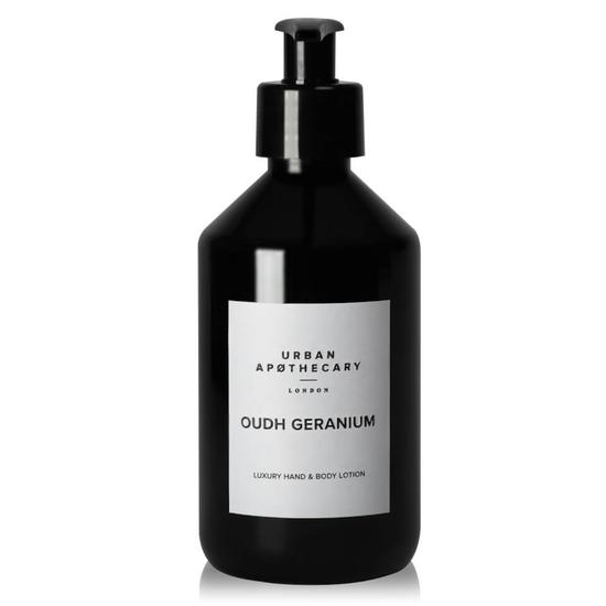 Urban Apothecary London Oudh Geranium Luxury Hand & Body Lotion 300ml