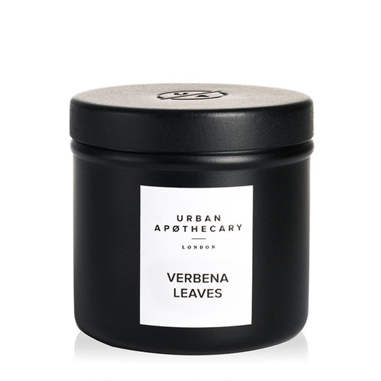Urban Apothecary London Verbena Leaves Luxury Travel Candle 175g