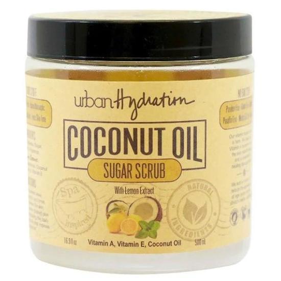 Urban Hydration Coconut Oil Sugar Scrub With Lemon Extract